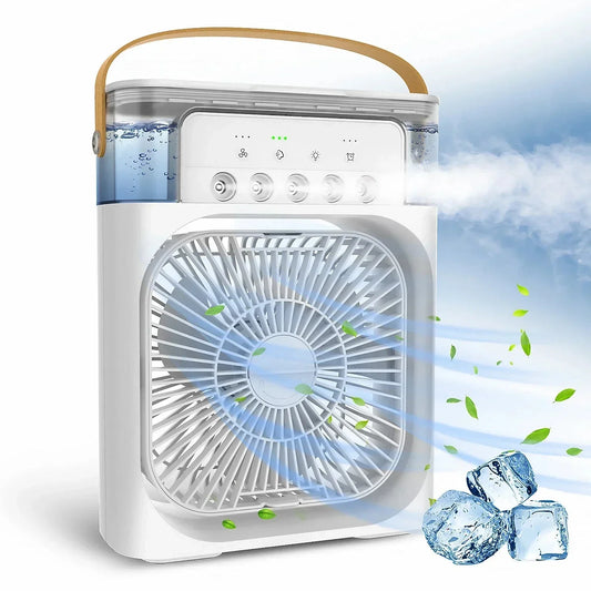 Water-Cooled Fan for Hot Days.